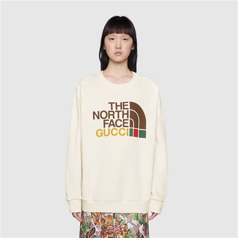 gucci north face crewneck|gucci north face price.